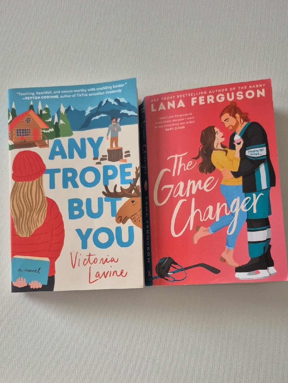 2-ANY TROPE BUT YOU, THE GAME CHANGER Contemporary Romance Paperbacks